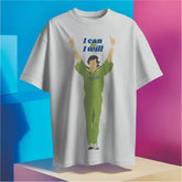 Fight like a khan I can & I will - t shirt