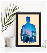 Grand Theft auto Motor Bike Poster