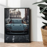 Black ferrari F40 poster - wall art