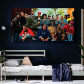 Hip hop rappers - wall art