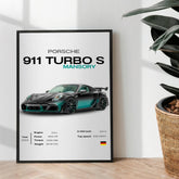 Porsche 911 Turbo S MANSORY - wall art