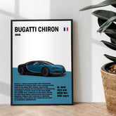 Bugatti Chiron 2018 - wall art