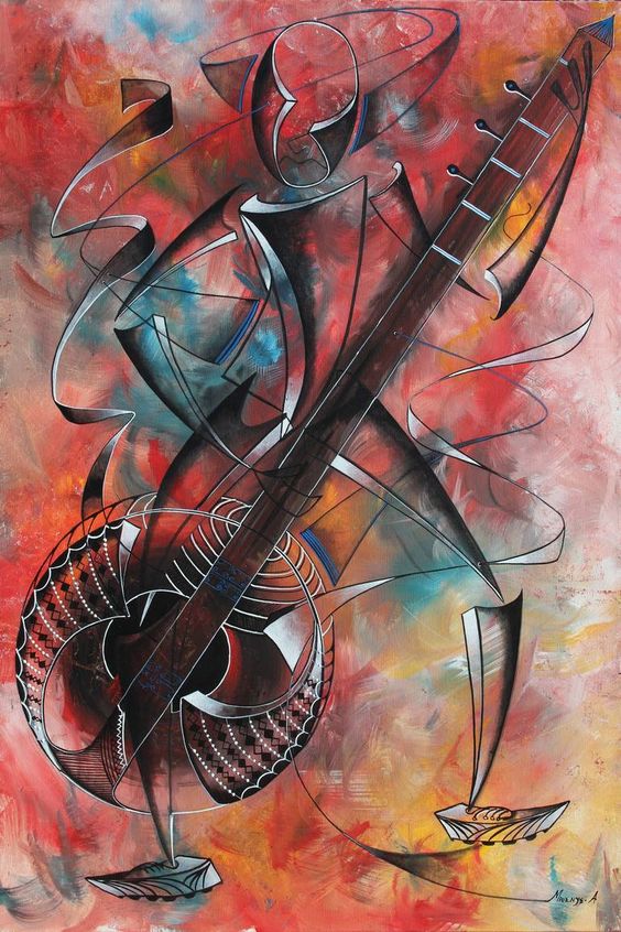 Musical Abstract art - wall Art