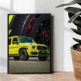 Mercedes Benz G wagon illustration - wall art