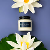 Frosted Glass Scented Candle