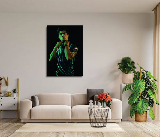 Naseem Shah - cricket wall art