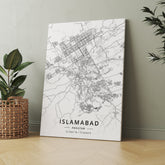 Aesthetic edits - Islamabad map 2