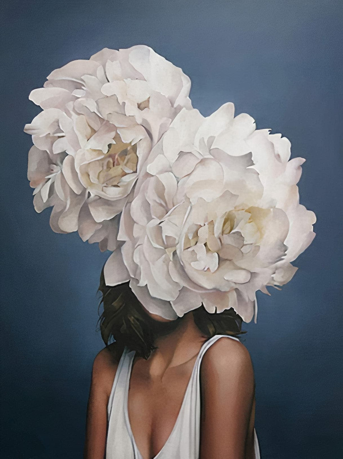 White Flower Girl