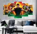 Thor set of 5 - panel wall art