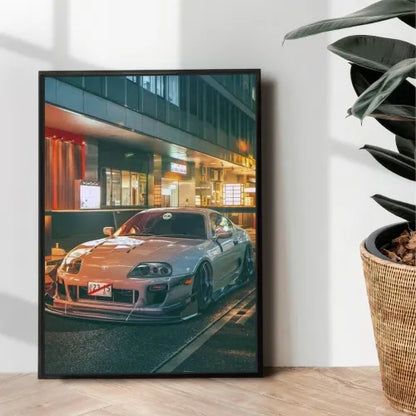 White Supra artwork - wall art
