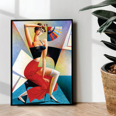 The Cubist Fine Abstract Art - wall art