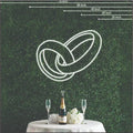 wedding Rings neon sign