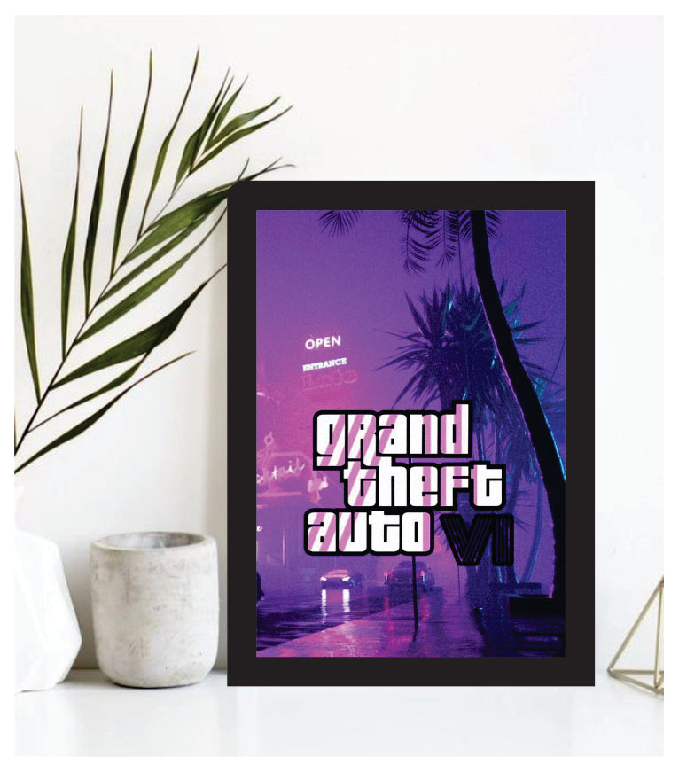 Grand Theft auto 6 artwork poster