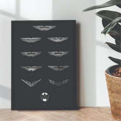 Aston Martin Evolution artwork - wall art