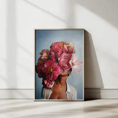 A Flower head girl