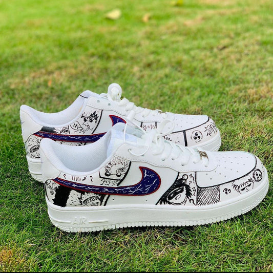 Nike Airforce x Comic Art Hand Painted