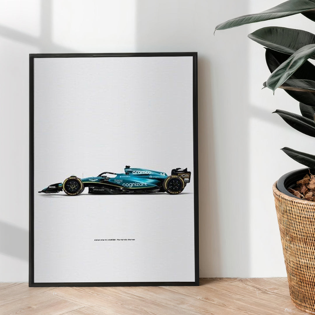 Aston Martin AMR22 - wall art