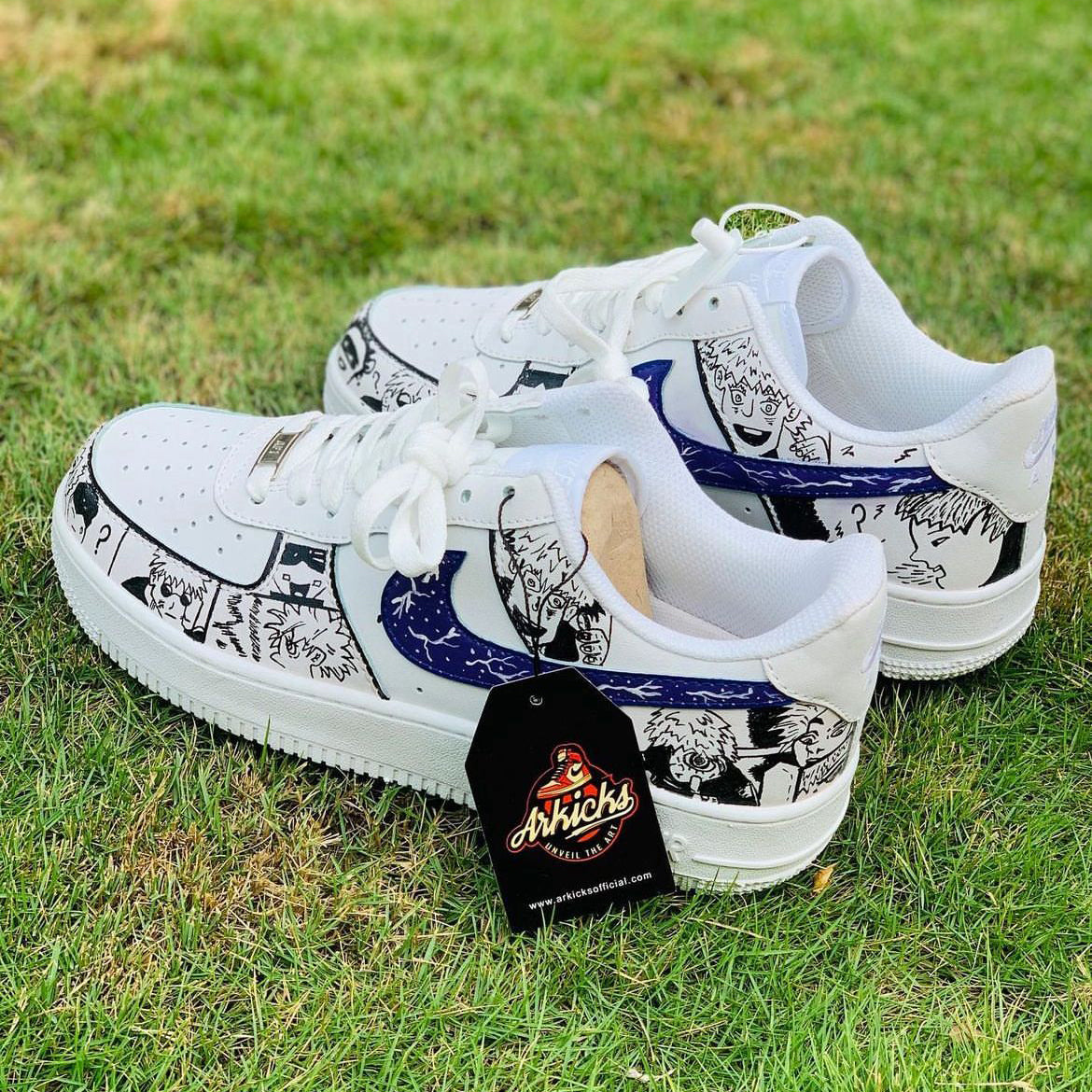Nike Airforce x Comic Art Hand Painted