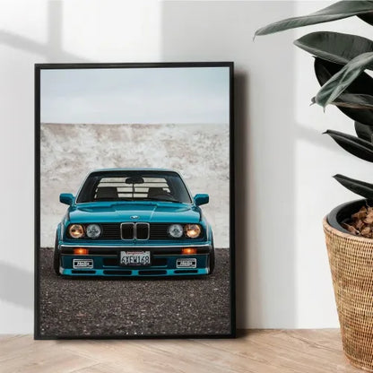 BMW E30 USDM poster - wall art