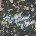 All you need is love wedding neon sign