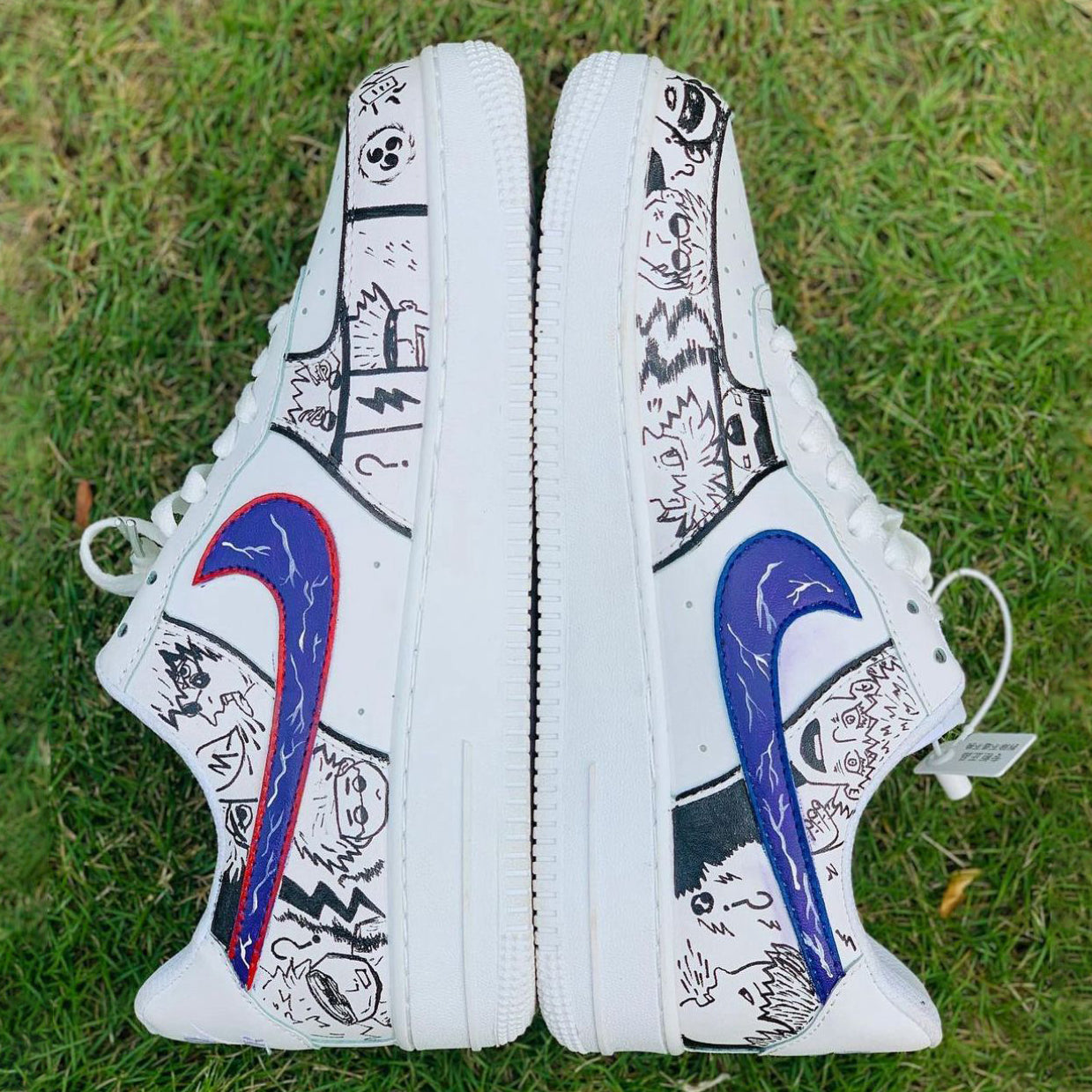 Nike Airforce x Comic Art Hand Painted