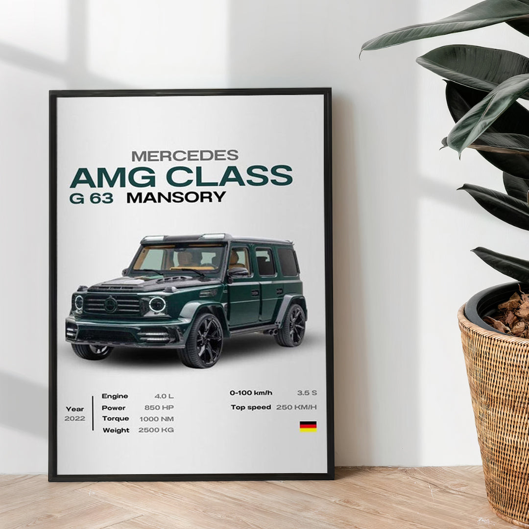 Mercedes AMG Class G 63 Mansory - wall art