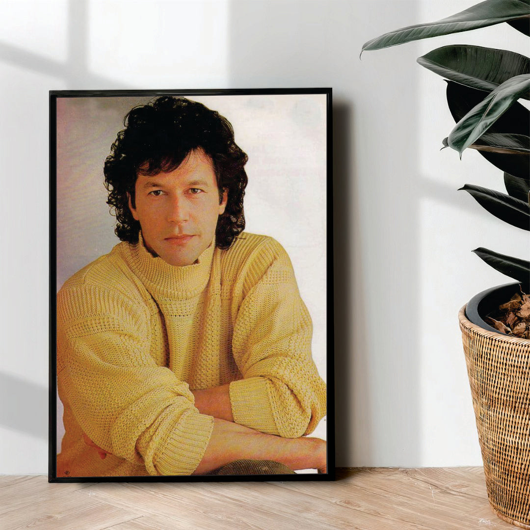 The Classic Imran Khan - Wall art