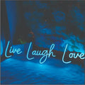 Live Laugh love wedding neon sign