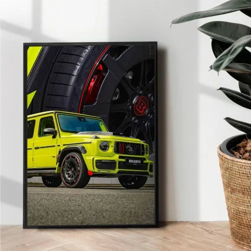 Mercedes Benz G wagon illustration - wall art