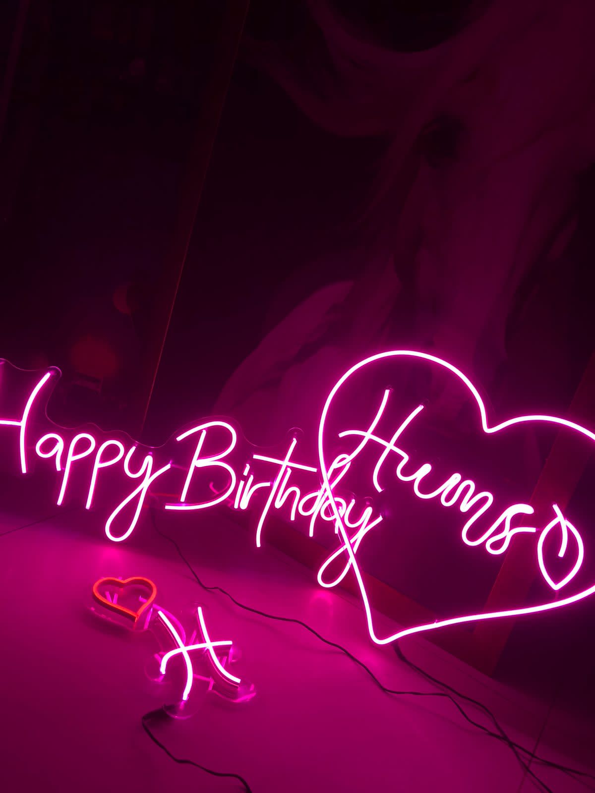 Custom Heart Name Neon Sign