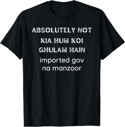 Quotes of Imran khan Fight like a khan - t shirt