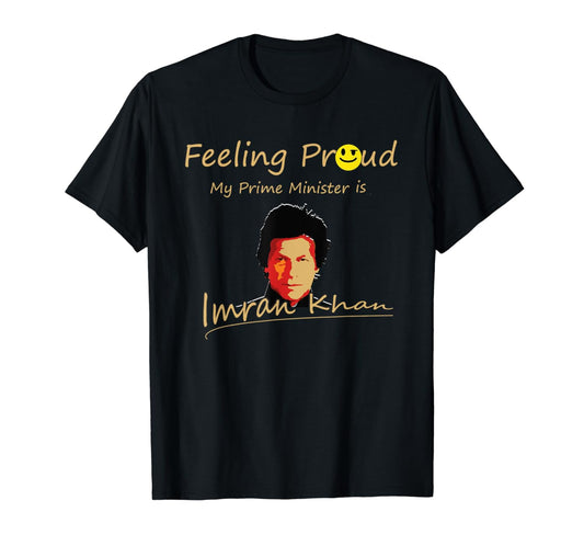 feeling proud Imran khan Fight like a khan - t shirt