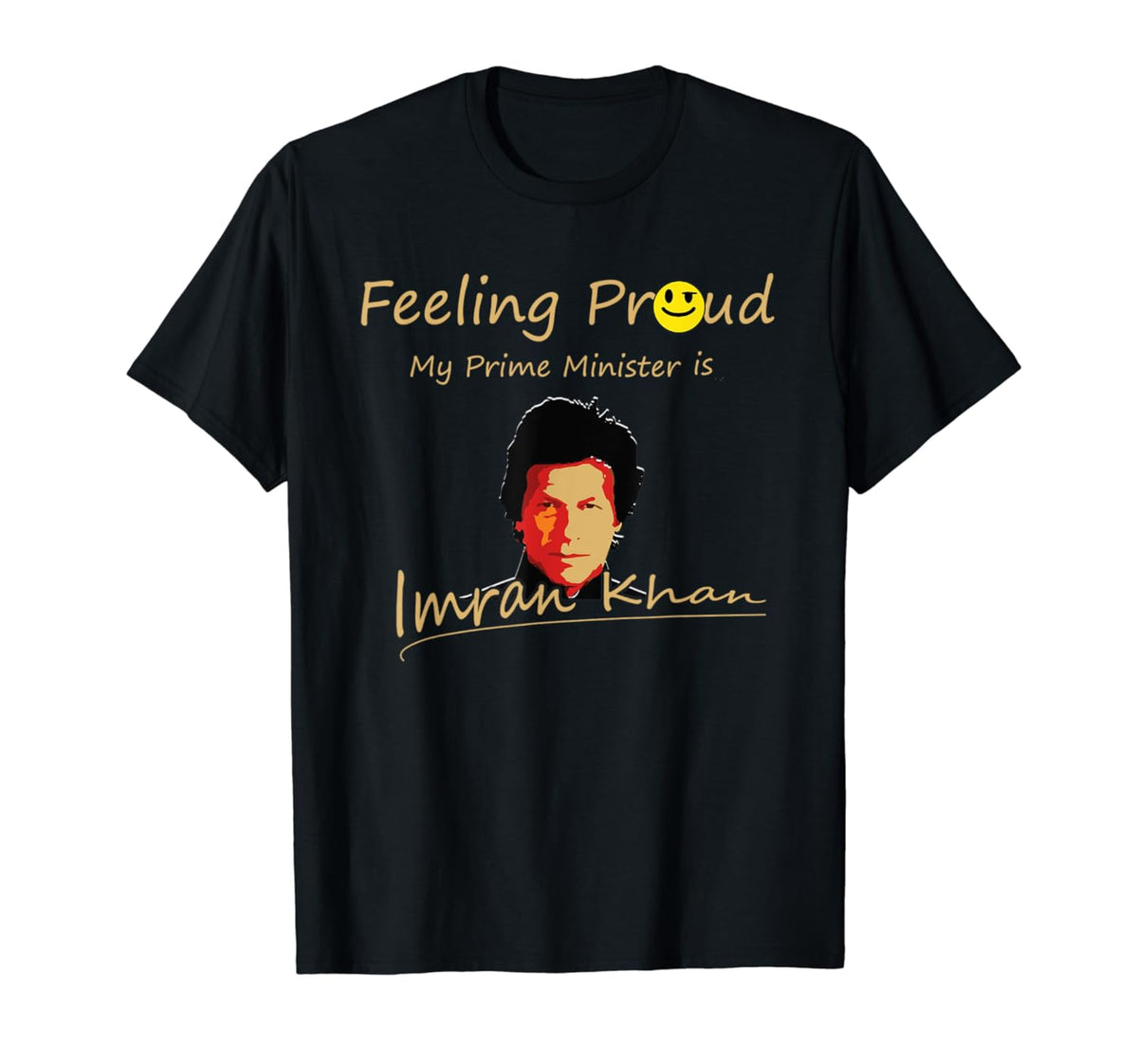 feeling proud Imran khan Fight like a khan - t shirt