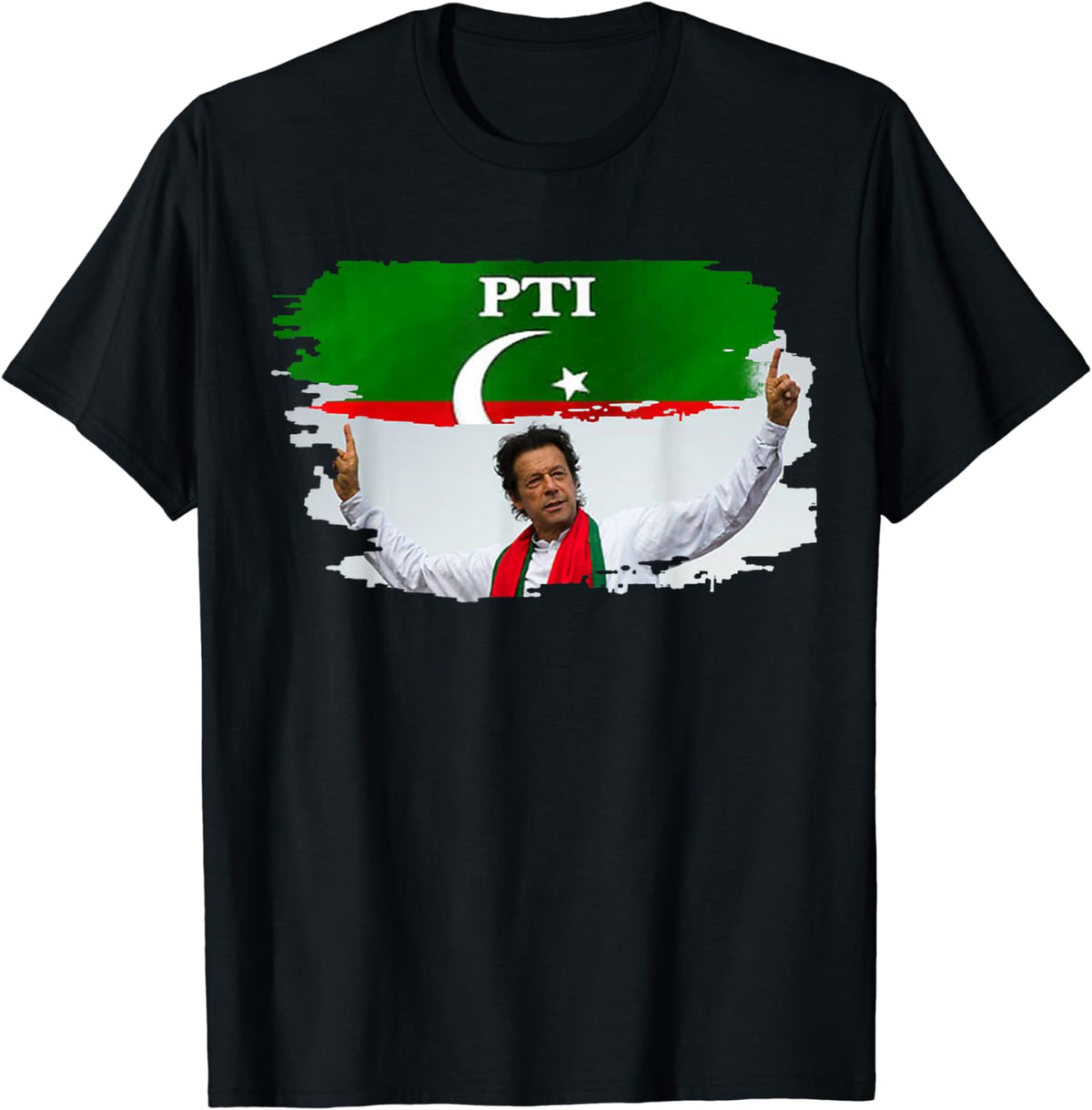 Fight like a khan for PTI - t shirt