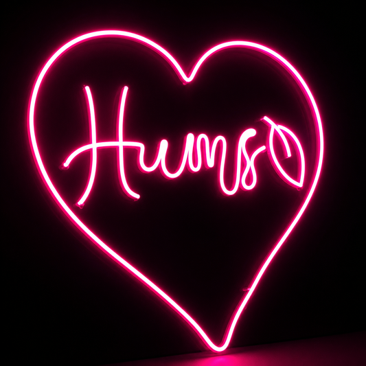 Custom Heart Name Neon Sign