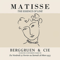 Henri Matisse Line Drawn art - wall art