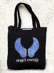 Plain Black Printed Tote
