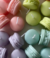 Macaron box of 6 - Decorative Candle