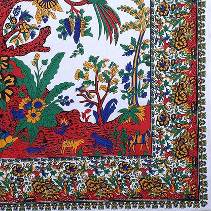 THE ART BOX Tapestry White Tree of Life Wall Hanging