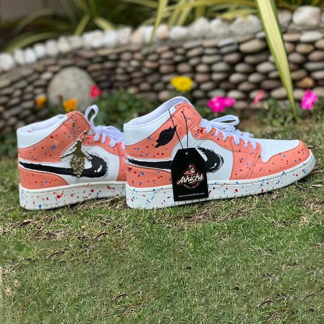 Nike Air Jordan High Victoria Beckham Hand Painted