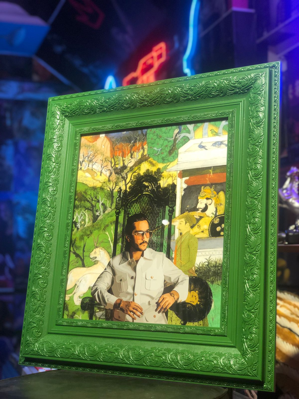 Exclusive Pop Art custom frame