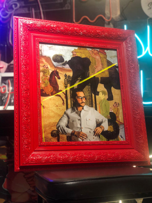 Exclusive Pop Art custom frame