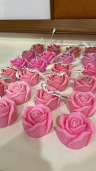 Rose Candle Set of 3 - Decorative Candle