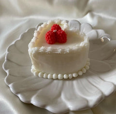 Bento Cake Heart Decorative Candle