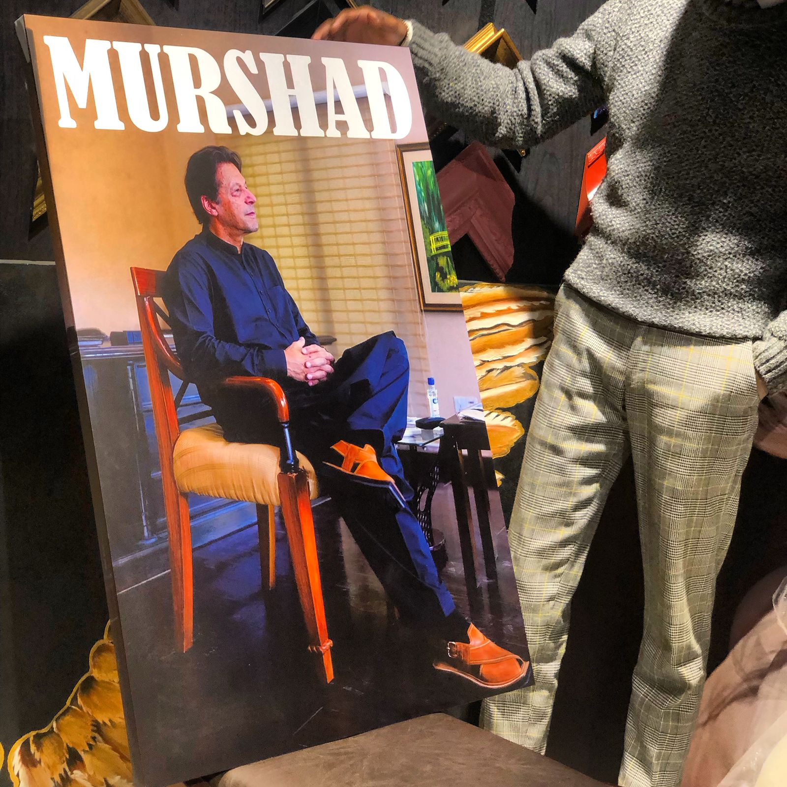 imran khan murshad - Wall art