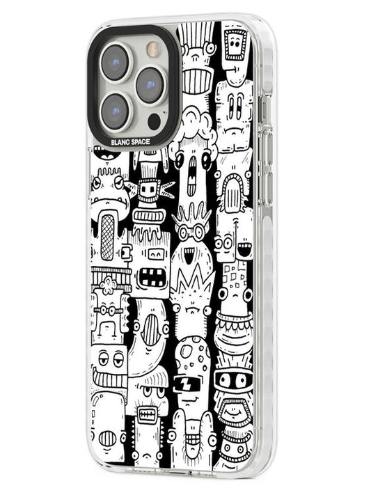 Crazy Doodles Art - Phone Case