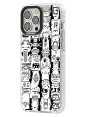 Crazy Doodles Art - Phone Case