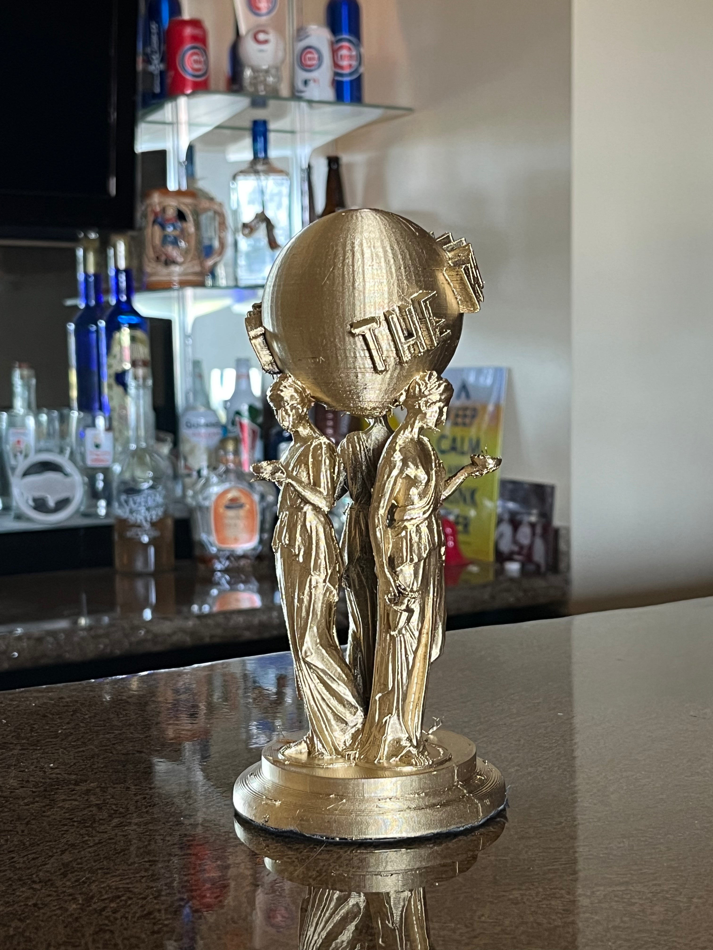 The World is Yours - 3D Printed