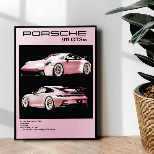 Porsche 911  GT3 RS For Her - wall art