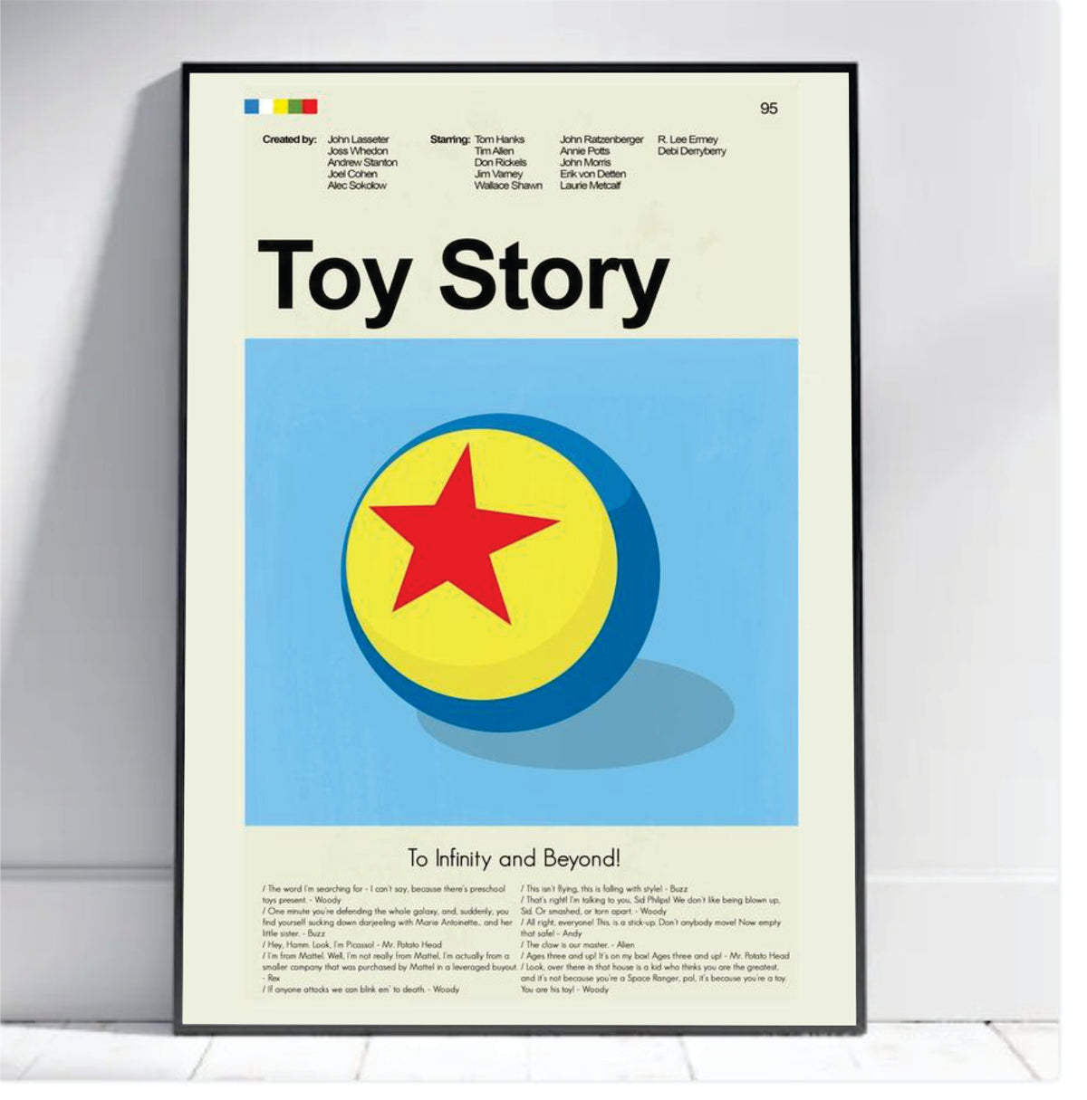 Toy story - wall art